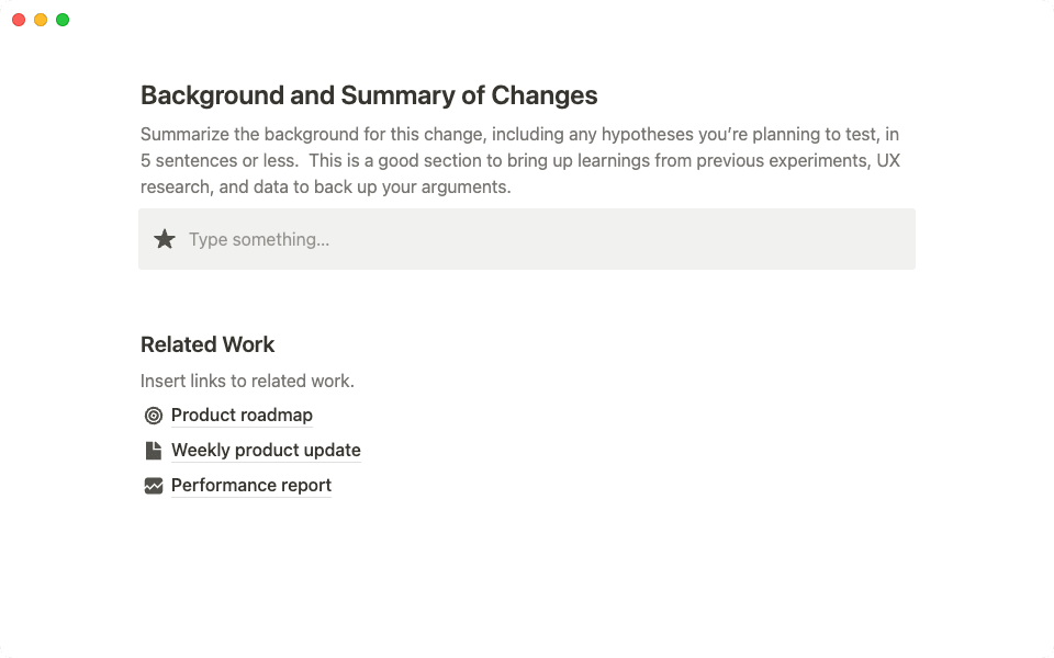 Summarize your hypothesis and include links to previous, relevant work.