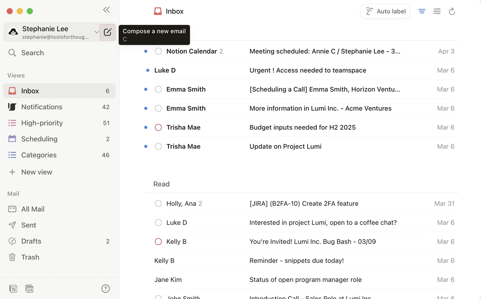 hc: compose entry point